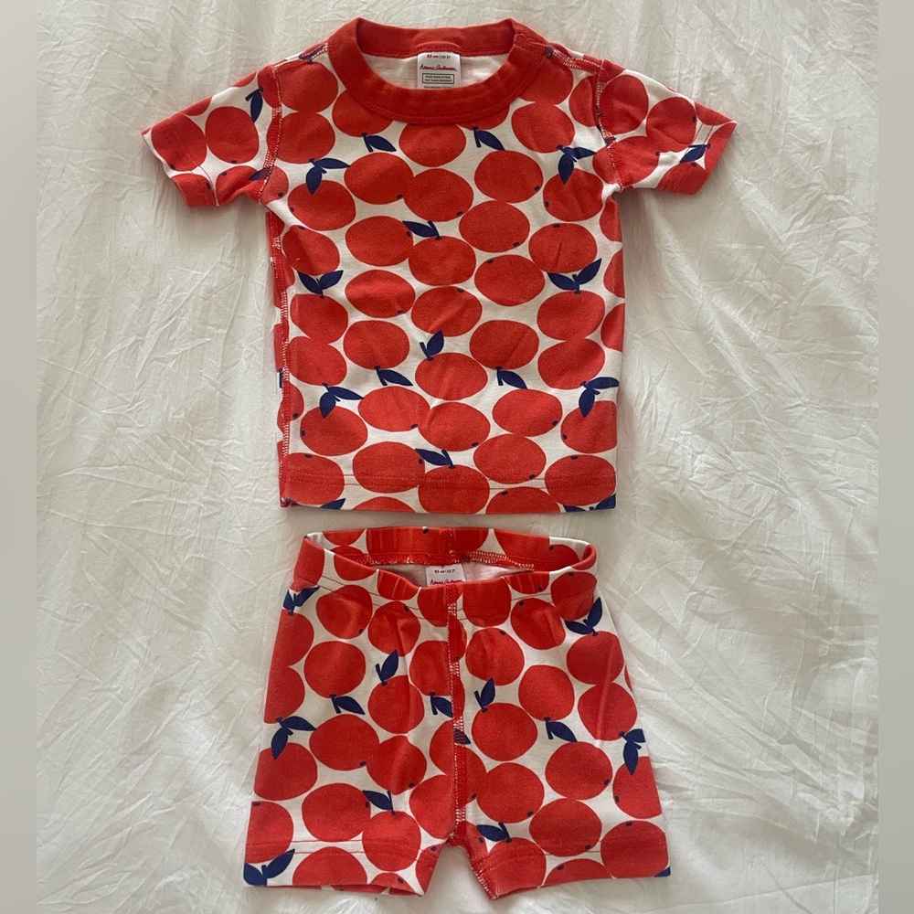 Hanna Andersson Orange Pajama Set 🍊
